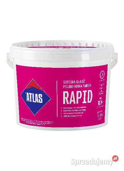 ATLAS RAPID 25 gotowa gładź polimerowa Choszczno sprzedam