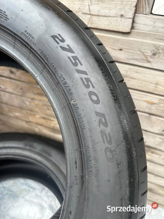 4 x 27550R20 Pirelli PZero E MO 2025r Warszawa