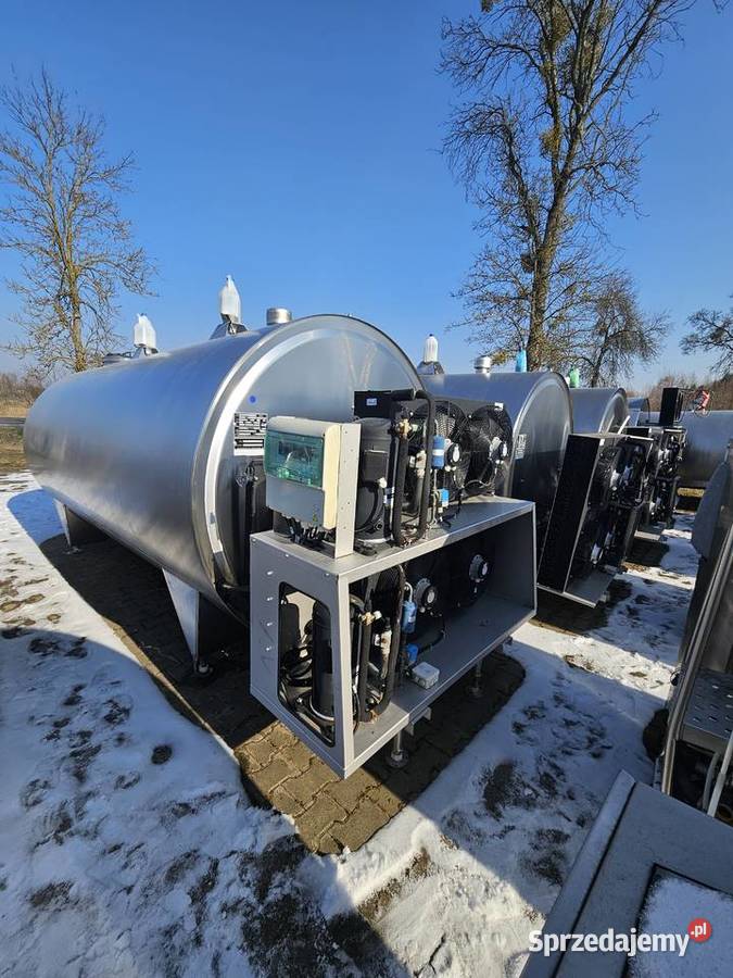 Schładzalnik do mleka zbiornik GEA TCOOL 8000 podlaskie Kuriany