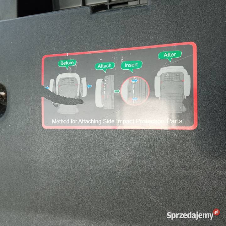 Fotelik samochodowy SPORTIVO COLETTO dziecka 936 mazowieckie