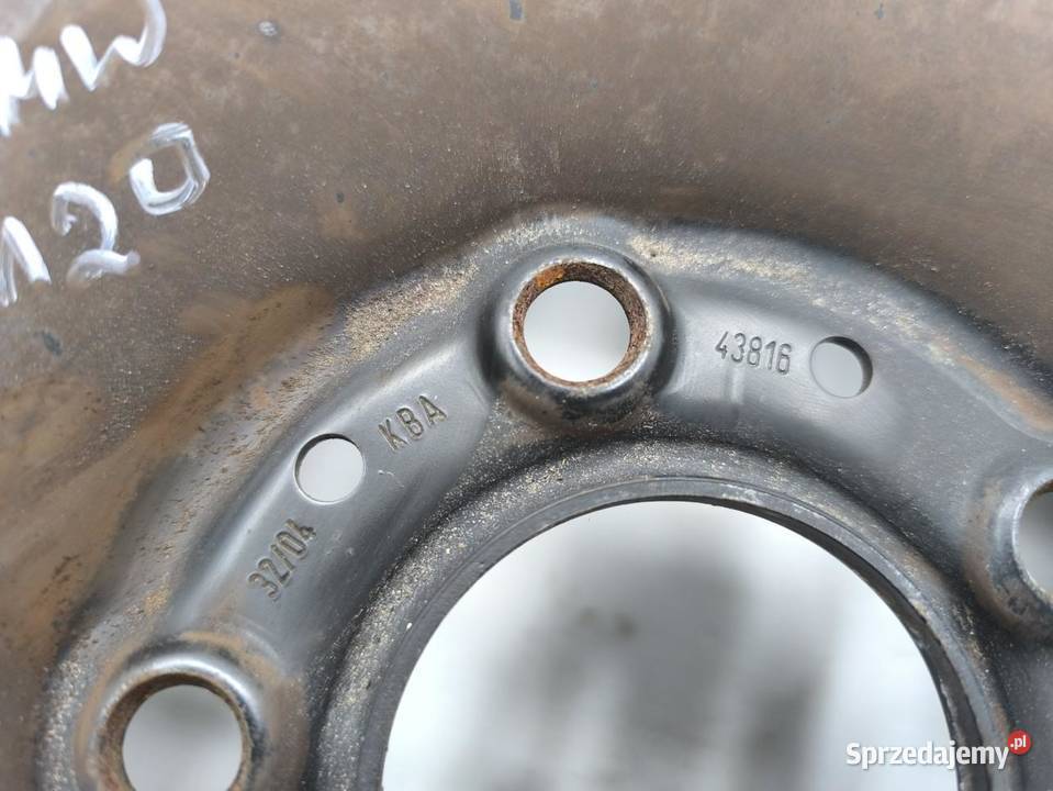 FELGA STALOWA 5X120 BMW E36 Samochodowe
