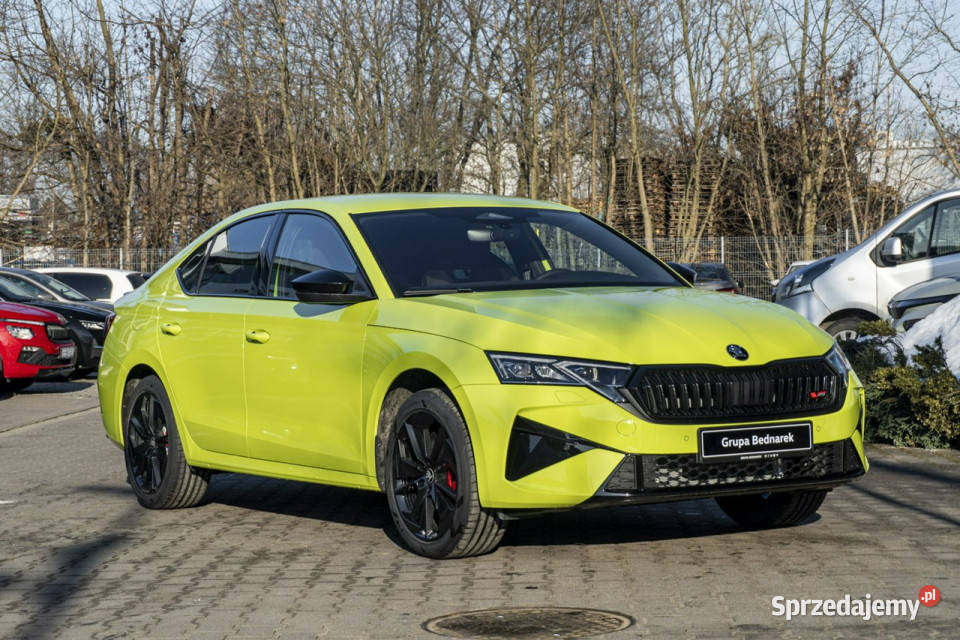 koda Octavia RS 20 TSI 265 DSG Zamów już teraz elektrochrom. lusterko wst. Łódź