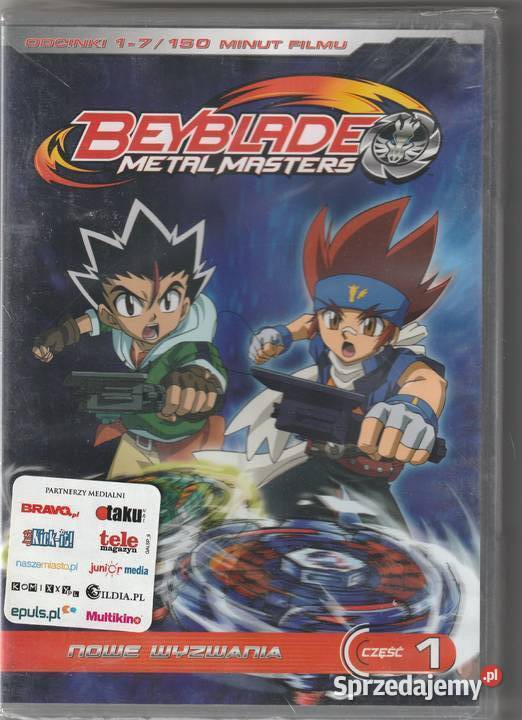 Beyblade Metal Masters cz1 odcinki 17 DVD dubbing