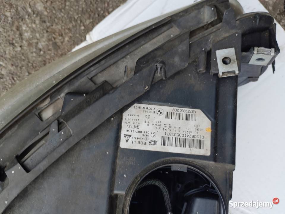 LAMPA PRZEDNIA LEWA BMW F10 F11 LIFT 7378 513 03 Oświetlenie Międzychód