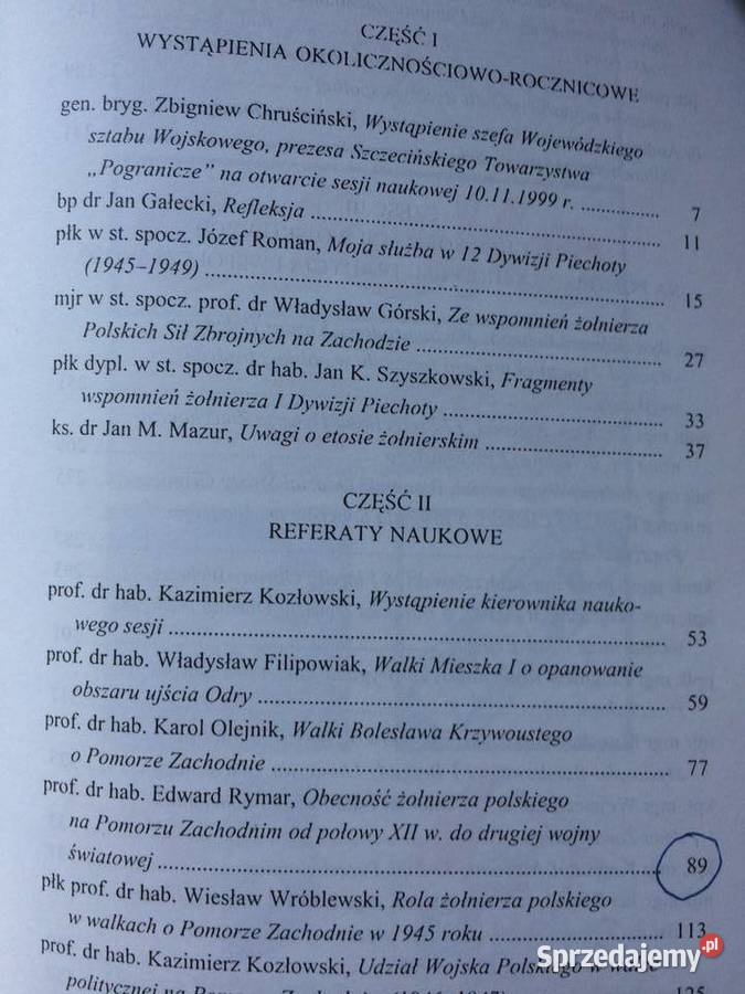 3229 Żołnierz Polski Na Pomorzu Zachodnim XXX zachodniopomorskie Szczecin