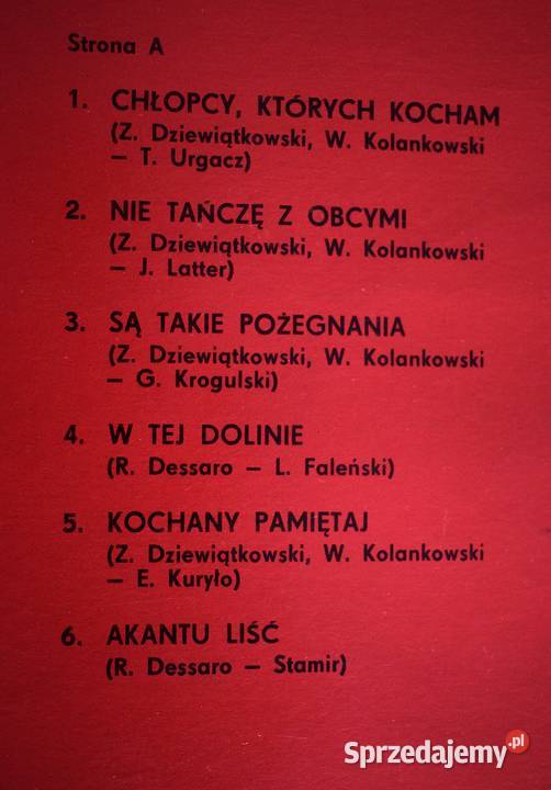 Tercet Egzotyczny Isabellas Vocal Group Chłopcy płyta winylowa Chełmno