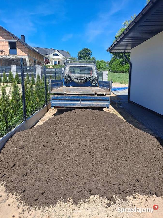 Ziemia ogrodowa siana czarnoziem humus mała Kraków