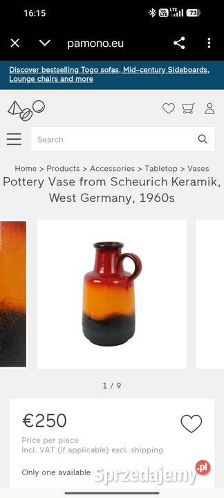Fat lava duży ceramiczny dzban Grójec