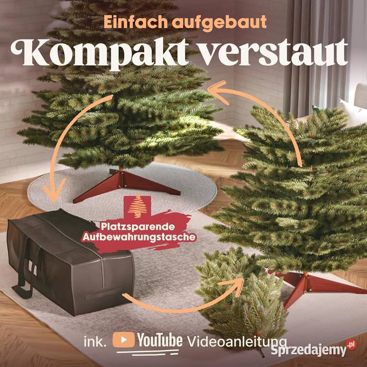 Choinka sztuczna PURE LIVING INTERIOR DESIGN 180 Boże Narodzenie Jadowniki sprzedam