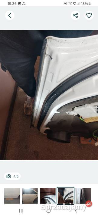 Drzwi lewy tył mercedes śląskie Ruda Śląska