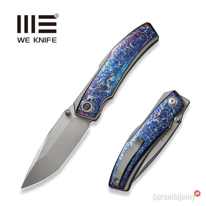 Nóż składany WE Knife Swordfin Flamed Titanium Warszawa
