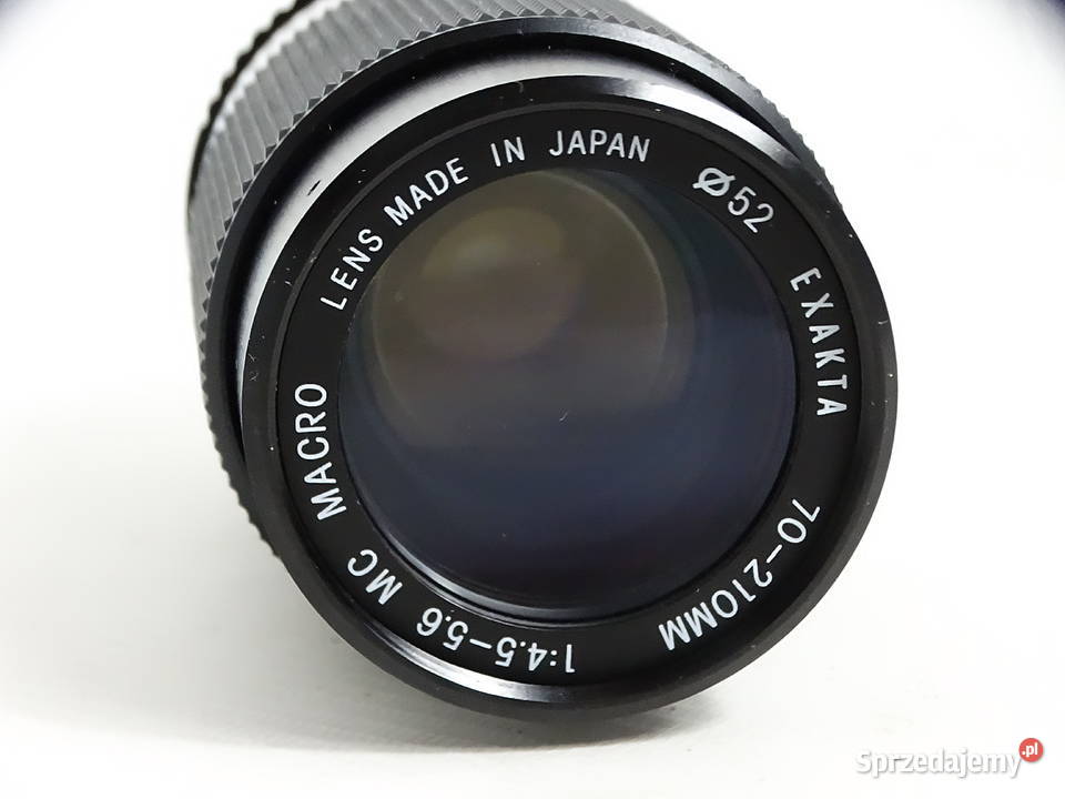 Obiektyw Exakta 70210mm f4556 MC Macro Japan