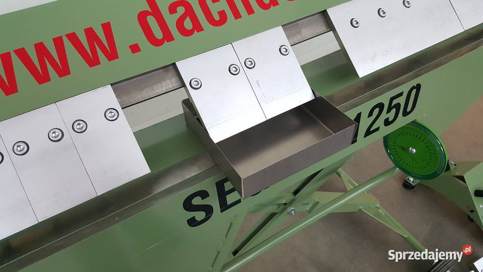 Zaginarka segmentowa SEGL 125015 mm Dachdecker kujawsko-pomorskie Ciechocinek