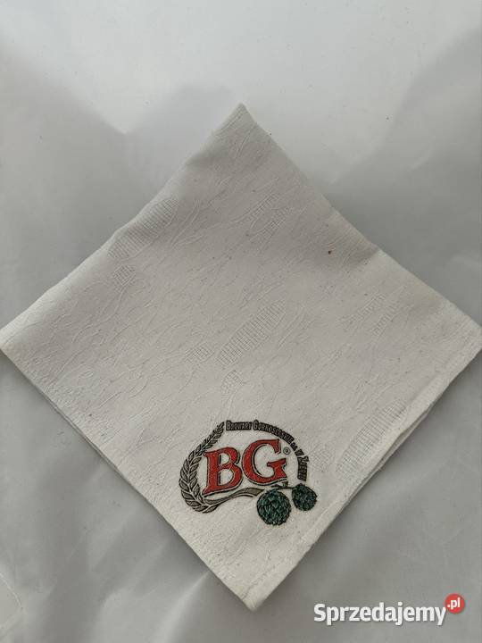 Serwetka z logo Browary Górnośląskie SA w Zabrzu Zabrze