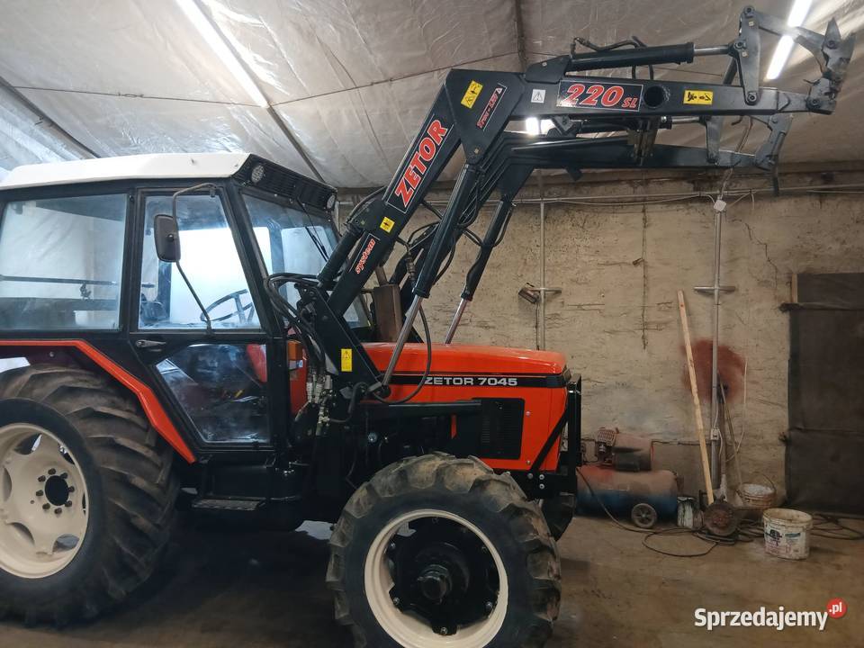 Zetor 7045 łądowacz tur Zetor 6011 Gostyń sprzedam