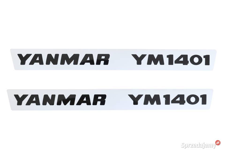 Naklejki Yanmar YM1401 Pozostałe podkarpackie Tajęcina