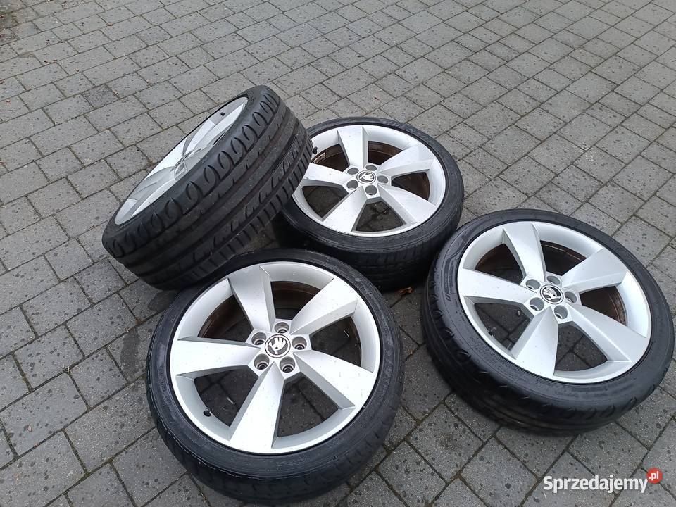 Sprzedam komplet felg aluminiowych Skoda Rapid Posada