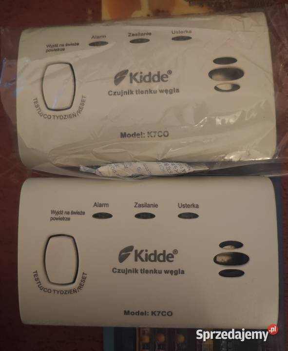 Czujnik czadu tlenku węgla Kidde K7CO 2 Detektory Będkowice