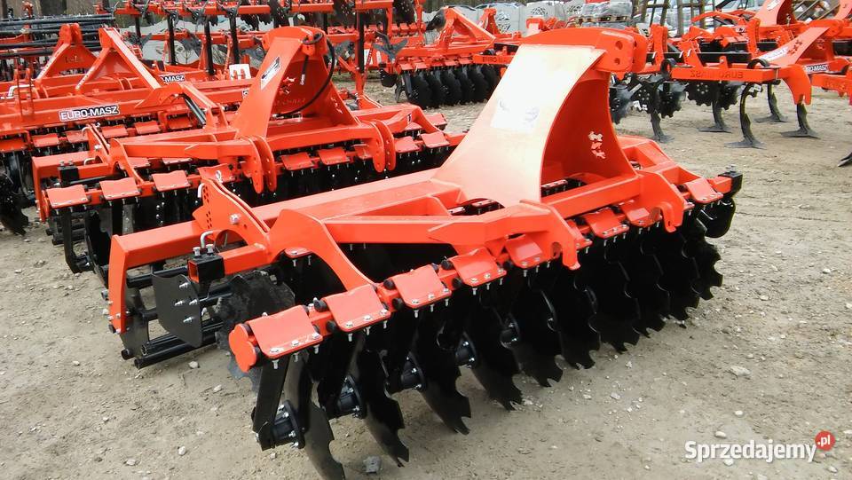 Brona talerzowa EUROMASZ 3m PROMOCJA Powystawowa nieuszkodzony Maszyny uprawowe Radomsko