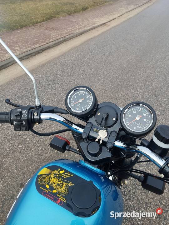 MZ ETZ 251Electronic 1990r niebieski Kielce