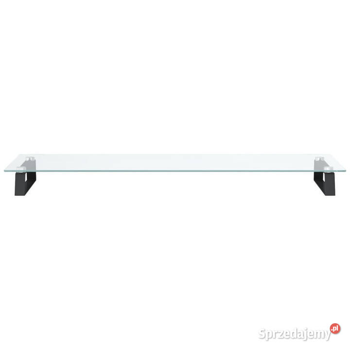 Podstawka pod monitor czarna 100x35x8 szkło mazowieckie Warszawa sprzedam