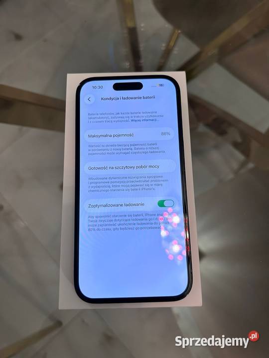 iPhone 14 Pro 128GB Black Kondycja 86 Stan Prudnik