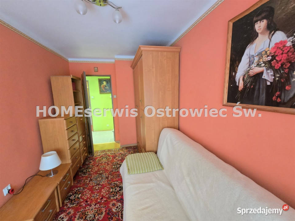 Mieszkanie Ostrowiec Świętokrzyski 59m2 3pok Liczba pokoi 3
