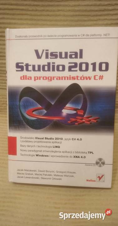 Visual Studio 2010 dla programistów C# z płytą jak nowa