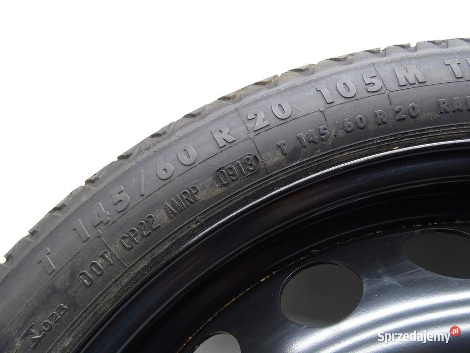KOŁO DOJAZDOWE ZAPASOWE 4G0601027 14560R20 5X112