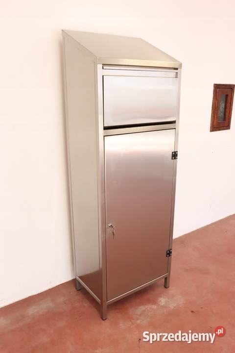 Szafa porządkowa magazynowa ze wsypem na odzież Góra