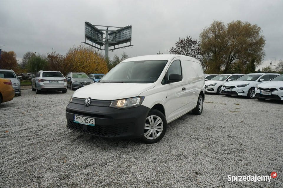 Volkswagen Caddy 20 TDI 102 Cargo Maxi Furgon ASR (kontrola trakcji) Poznań sprzedam