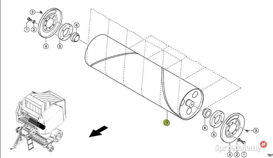 WAŁ PRASA VARIANT Zbójno