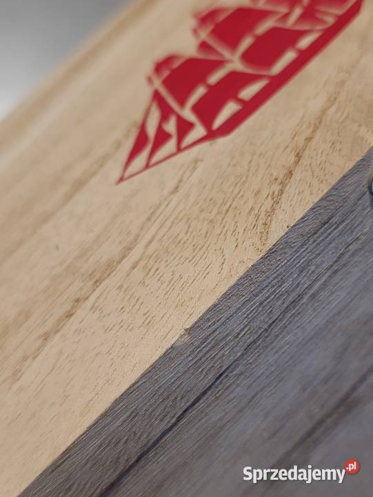 pudełko dekoracje old spice drewno skrzyneczka Poznań