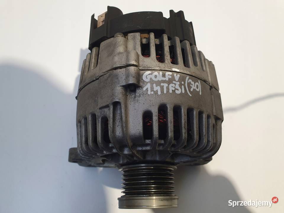 ALTERNATOR VW Golf V 14 TSI VALEO osobowe Układ elektryczny, zapłon Chełm sprzedam