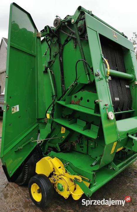 Prasa zmiennokomorowa John Deere 592 CoverEdge Owijanie siatką świętokrzyskie Małogoszcz