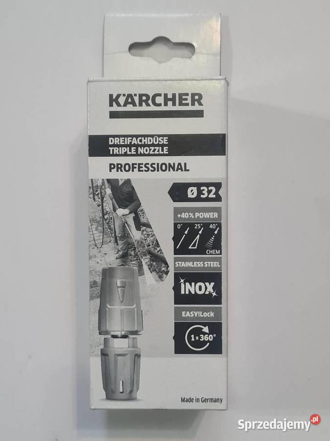 Dysza trójstopniowa rozmiar 32 Karcher HDHDS Osprzęt do myjek mazowieckie sprzedam