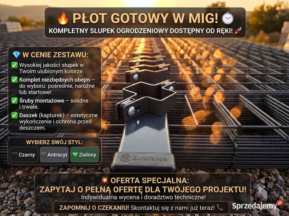 Ogrodzenie panelowe 3D 2D panel bramy furtki