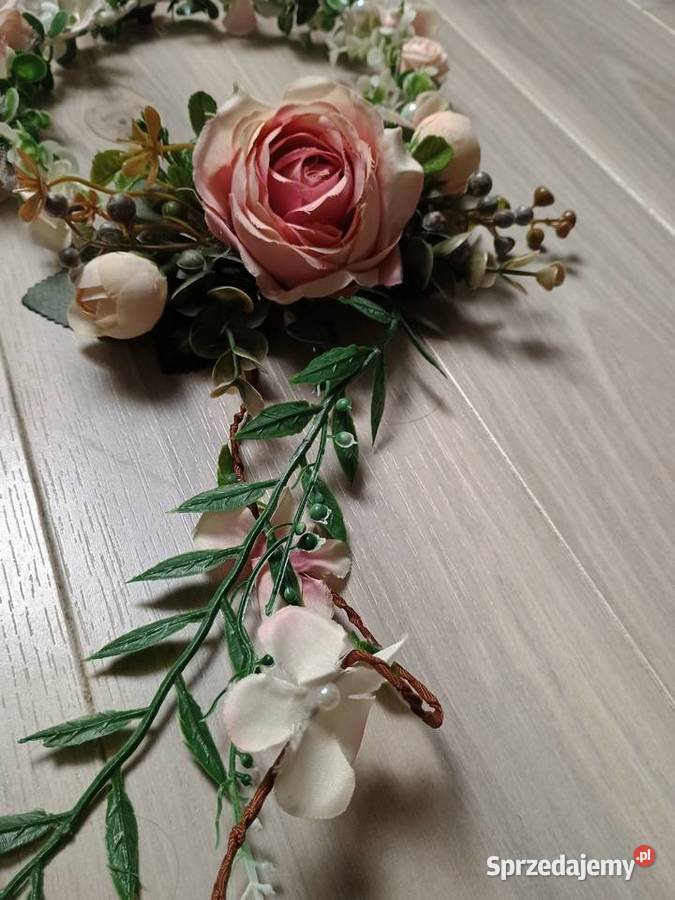 Wianek do komunii róża Poznań