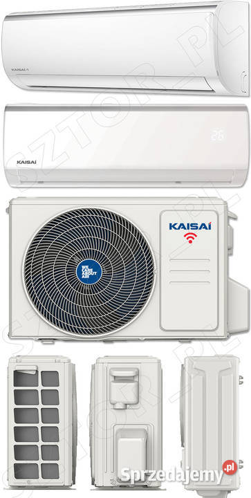 Klimatyzator KAISAI FLY KWX 3538 kW zestaw ścienna mazowieckie Mińsk Mazowiecki