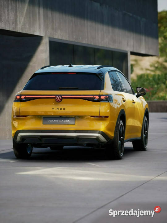 Volkswagen TRoc Wersja Style 15 eTSI 116 DSG autoalarm Łódź