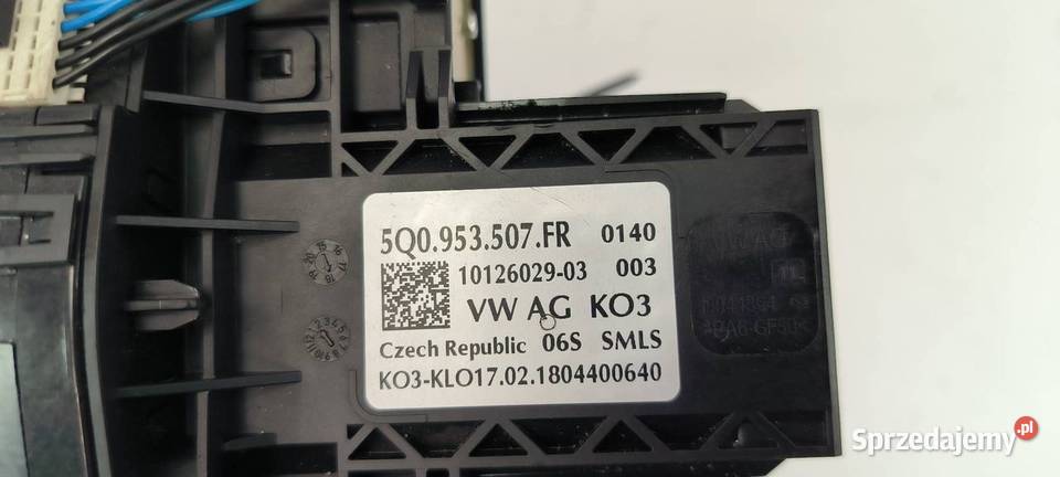 PRZEŁĄCZNIK ZESPOLONY SKODA OCTAVIA III Lipno sprzedam