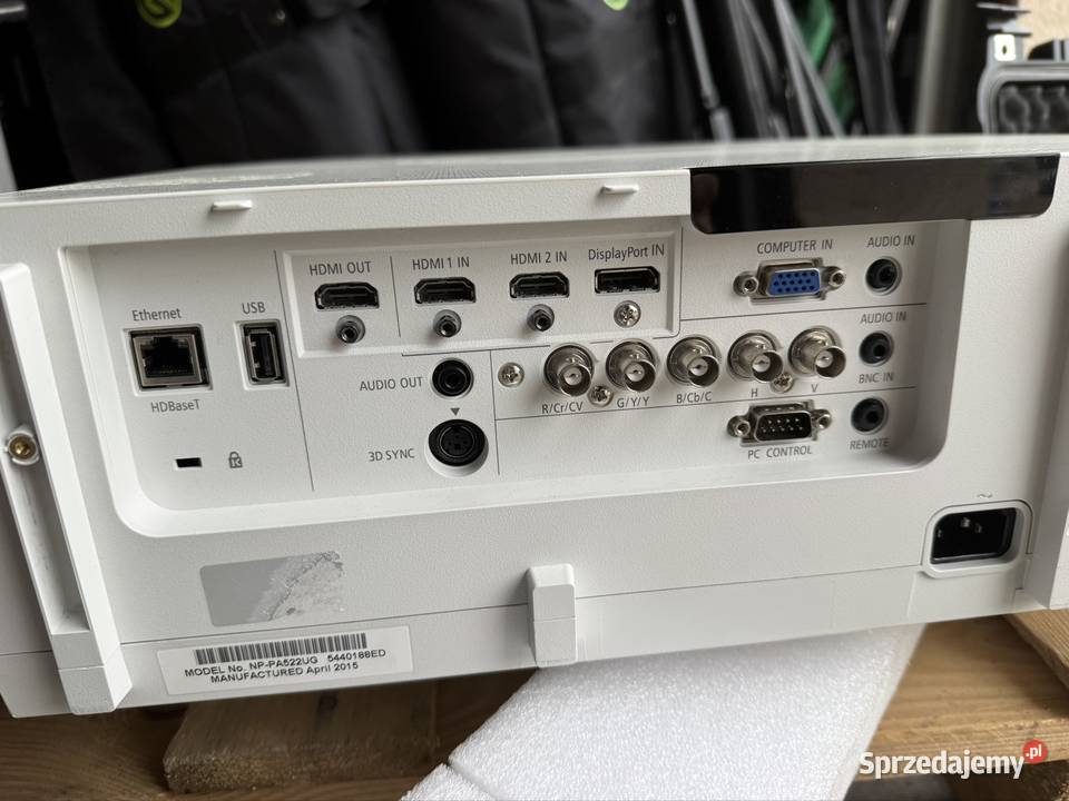 Projektor Nec pa 522u podkarpackie Kamionka