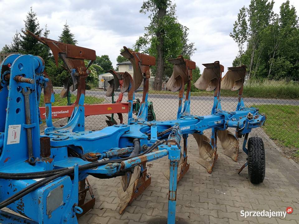 Pług lemken varioopal Rolnictwo Sieradz