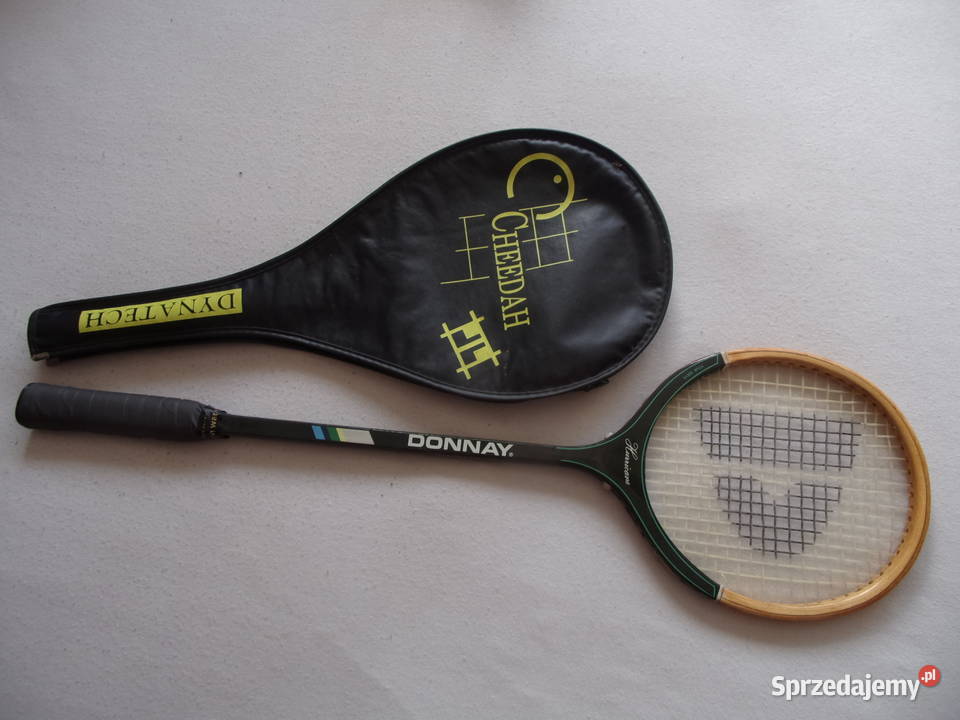 Zabytkowa rakieta do gry w squasha firmy DONNAY Warszawa sprzedam