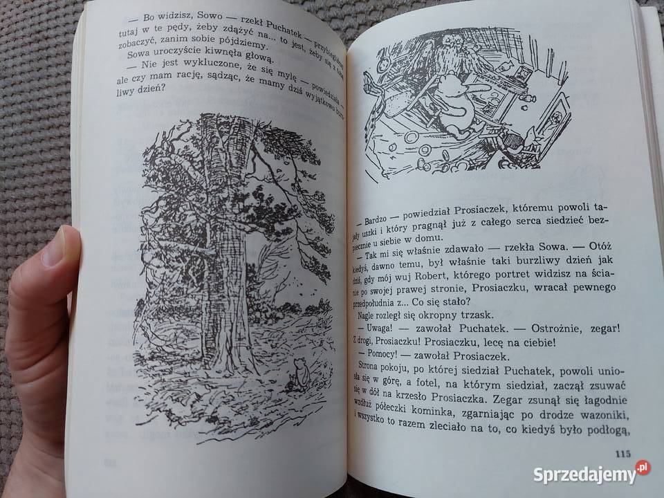 Chatka Puchatka AA Milne Rok wydania 1988 Kraków