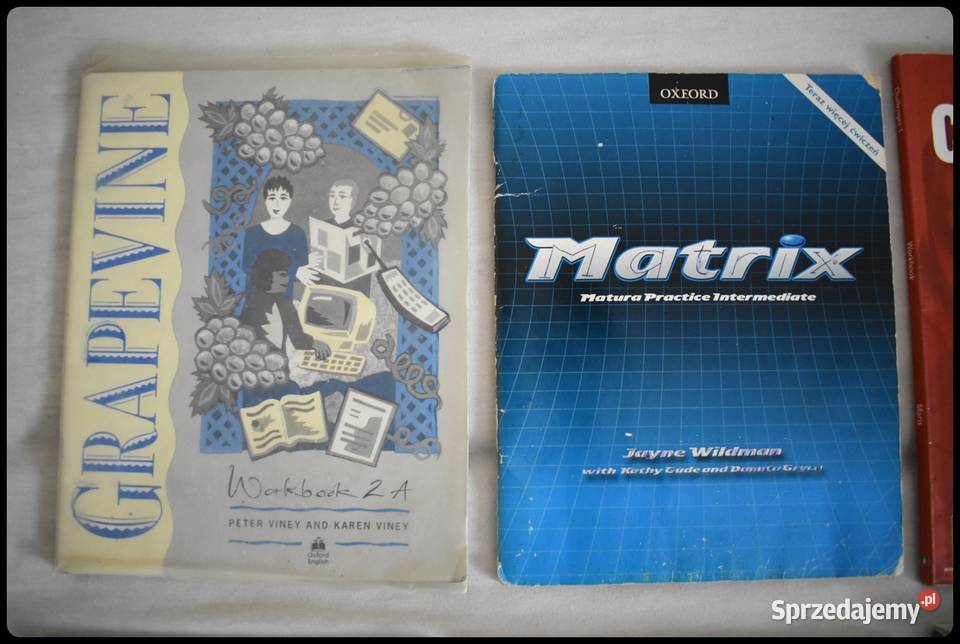 Zestaw książek i ćwiczeń do nauki języka angielski Płock