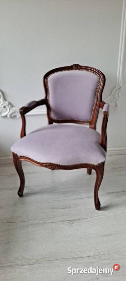 Stylowy fotel krzesło Ludwik Ludwikowski Szczecin