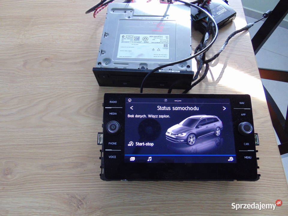 radio mib 2 wyświetlacz jednostka car play vw małopolskie Bochnia
