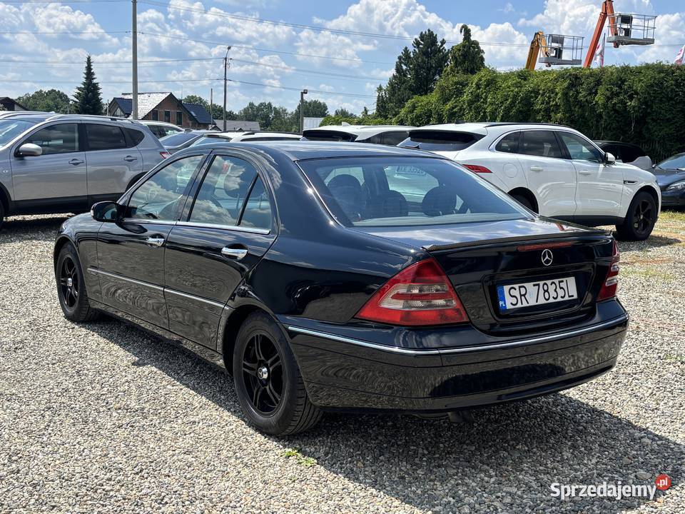 MercedesBenz C200 welurowa tapicerka Klasa C śląskie Paniówki