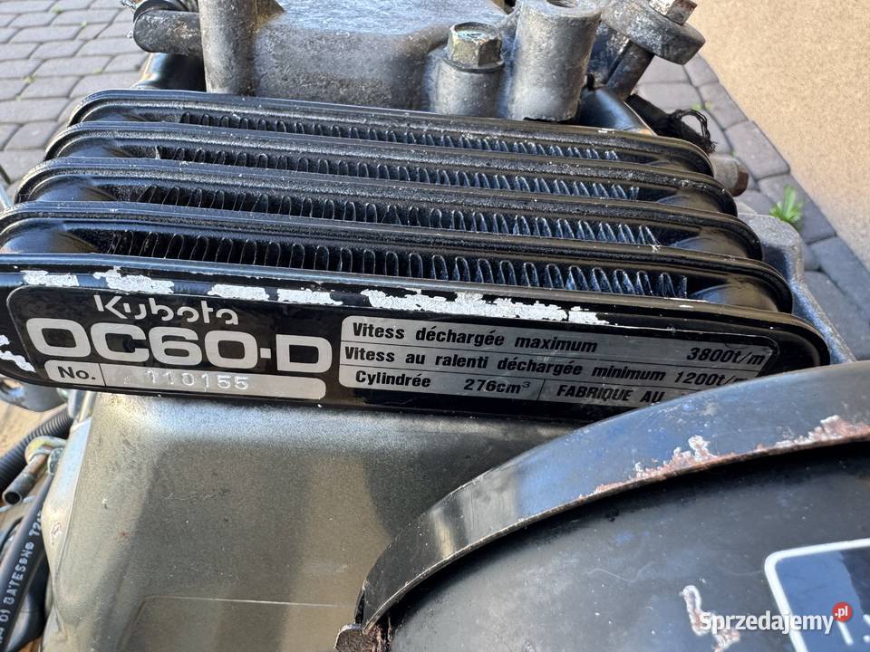 Silnik Kubota OC60 D Stan Jedno Cylindrowy Stąporków